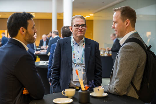 Picture of participants networking at FEST - Future Electricity Systems & Technologies
